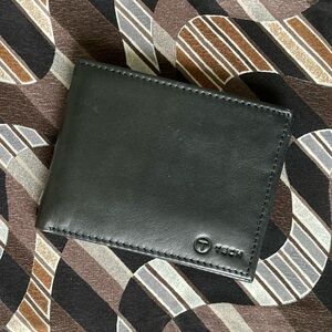 Black Leather T-TECH Wallet by TUMI